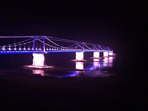 Mise en lumière de Châteauneuf sur Loire